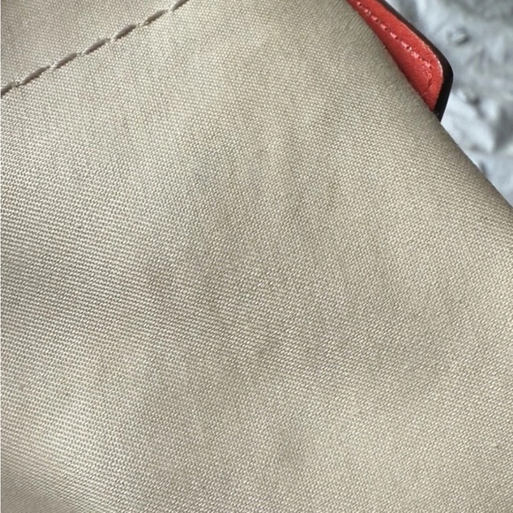 Coach SoHo Hobo Twill Leather 
Cream Brown Zip Top Bag Adjustable Strap - Picture 9 of 10